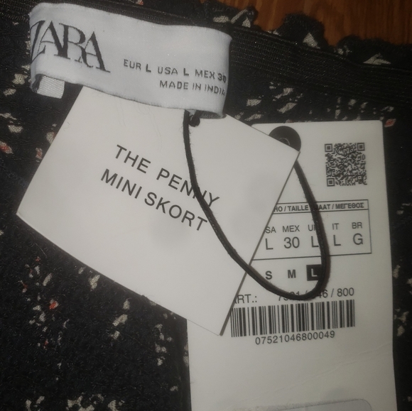 ZARA SKORT - Picture 3 of 5